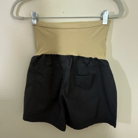 Motherhood Maternity sz med shorts dark gray nearly new - Picture 5 of 11